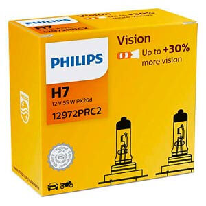 Żarówka Philips H7 Vision 12V 55W PX26D