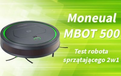 Test robota sprzątającego Moneual MBOT 500